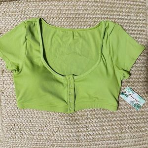 Envy a Padded Crop Top